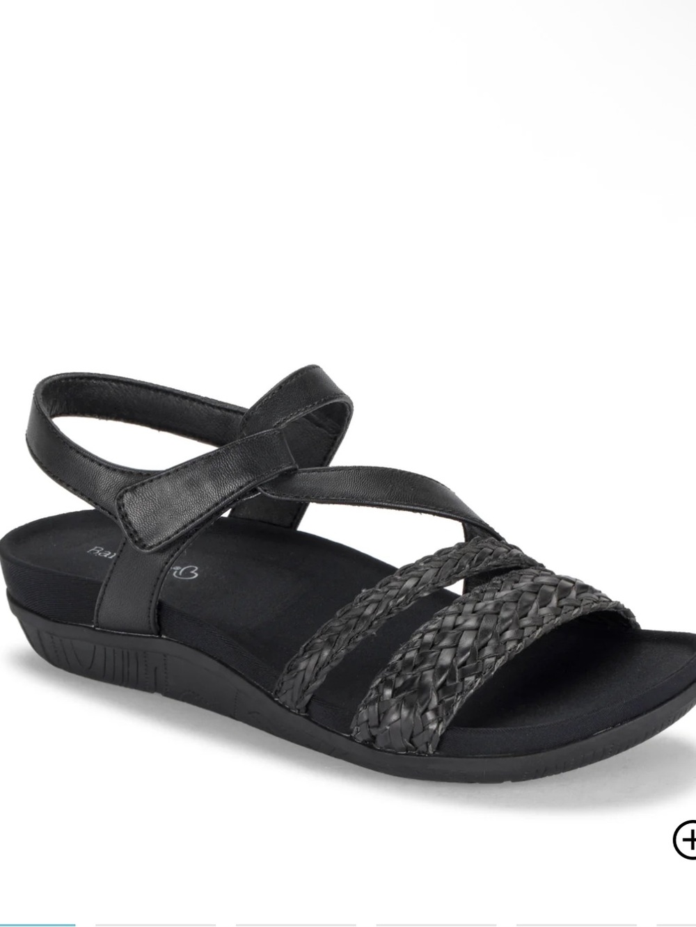Baretraps Women’s Jalen Slingback cushioned comfort Sandals Black Size 6.5 wide